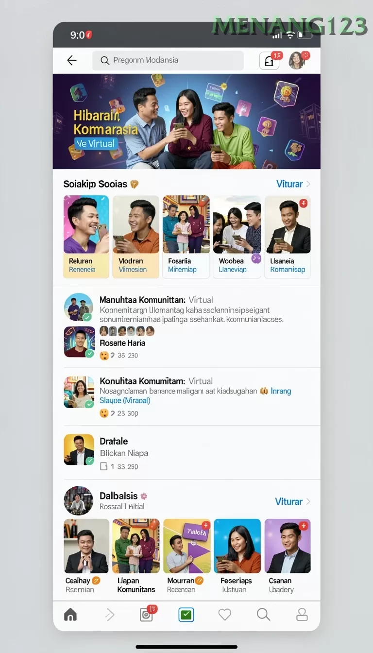 Cuplikan layar NIKMAT777 — menu navigasi