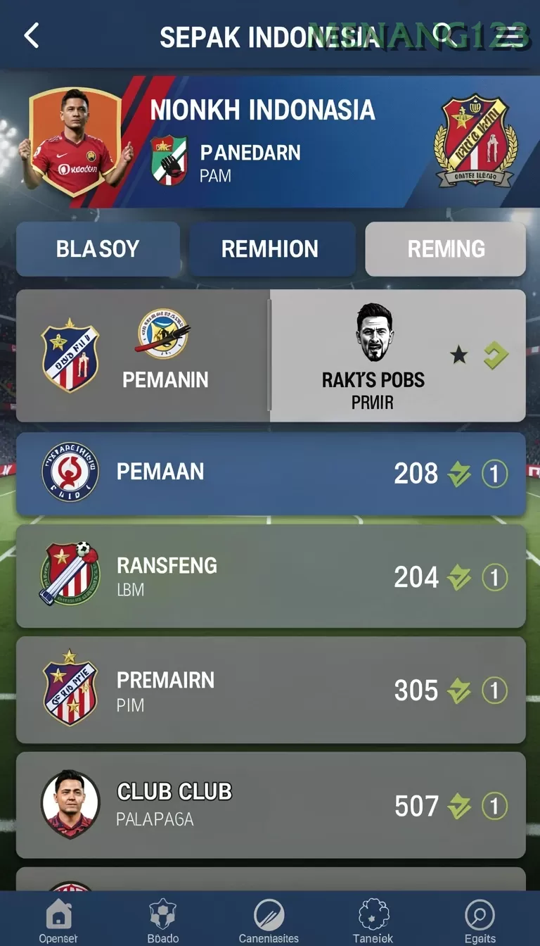 Cuplikan layar GARUDA999 — halaman utama
