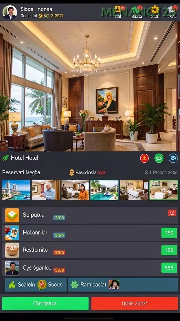 Cuplikan layar HARAPJP — aktivitas