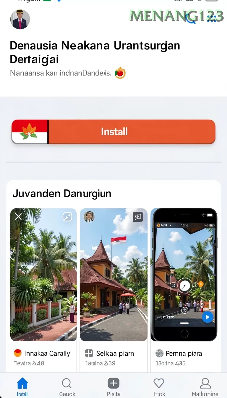 Cuplikan layar GARUDA999 — pengaturan akun